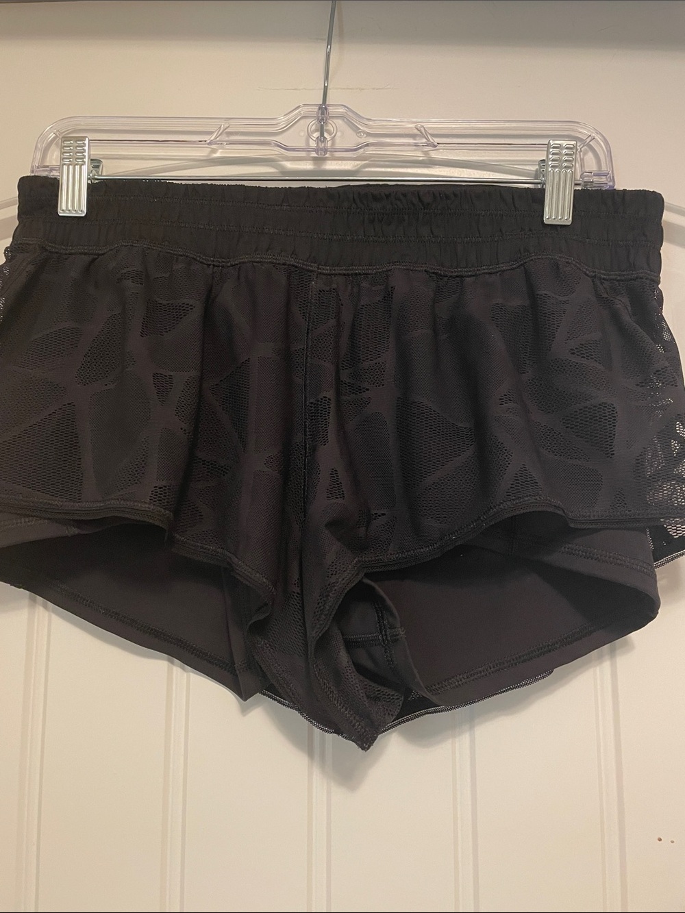 Lululemon Black Mesh Skort